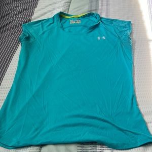 Under Armour teal green t-shirt